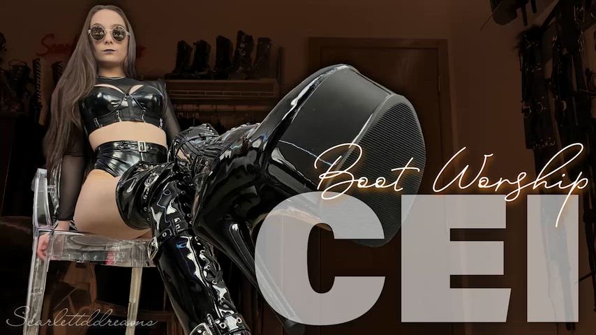 Ass, Boots and Cum Eating Instructions — Joi — ass