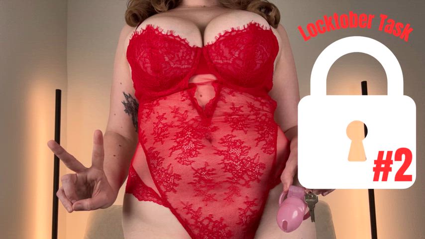 Joi: Big Tits Chastity Femdom — big tits