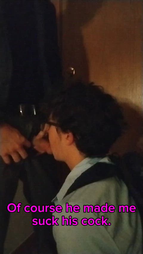Blowjob Caption Captions — schoolgirl