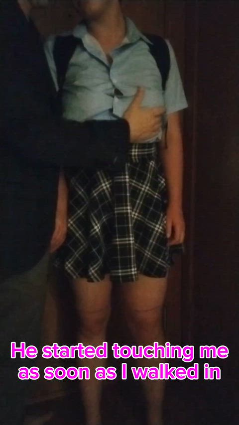 groping