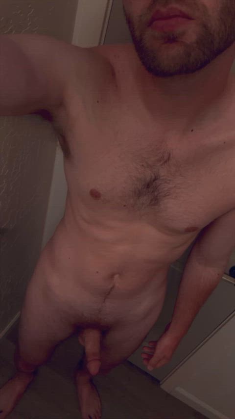 Goon Cum and Masturbating — amateur