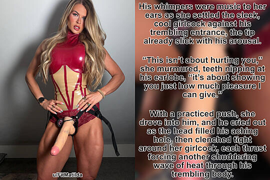 Captions — Anal, Anal Play & Blonde — blonde