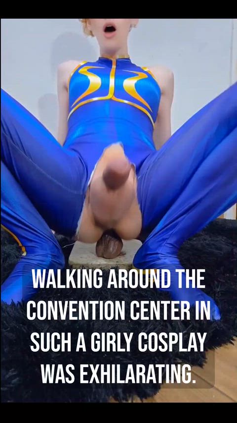 Anal Caption Captions video — cosplay